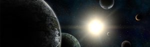 Exoplanets and alien atmospheres in the universe.