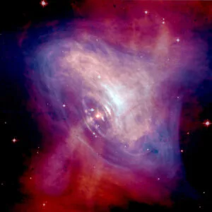 A pulsar, or pulsating star, is a highly magnetised neuron star.